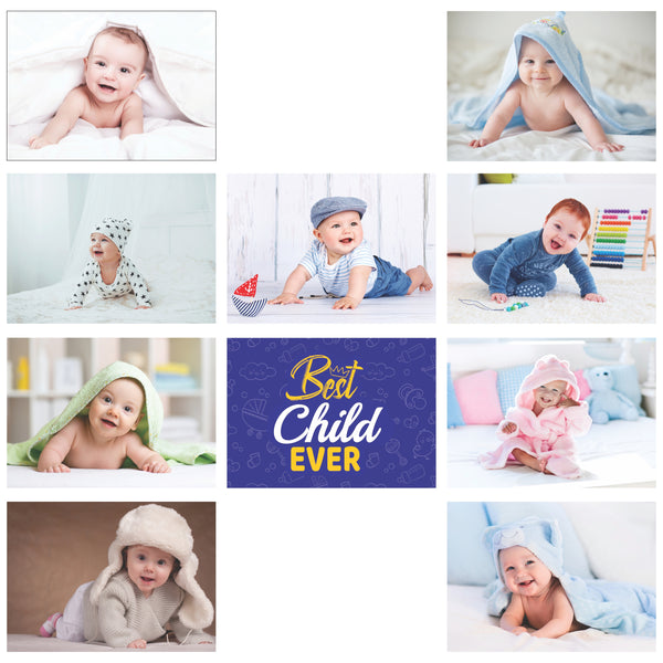 ROUSRIE NEW BORN BABY POSTERS | PACK OF 10