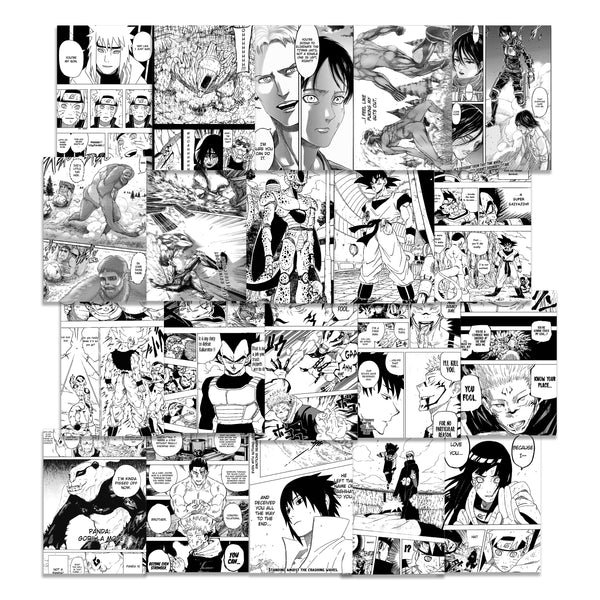Anime Poster Manga Poster Set Of 20 Poster
